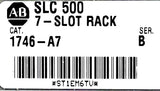 Allen-Bradley 1746-A7 7 Slot Rack SLC 500 Series B