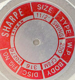 Sharpe CF8M Steel Swing Check Valve 1.5" 316 200W.P.