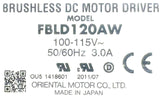 Vexta FBLD120AW Brushless DC Motor Driver