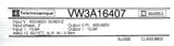 Telemecanique WV3A16407 RFI Filter 400/460V-50/60Hz 3-Phase 15.8A