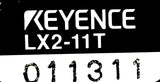 Keyence LX2-11T Thru Beam Laser Sensor