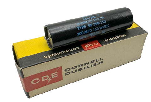 CDE BR300-150 Capacitors 300MFD 150V