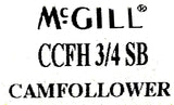 (Lot Of 2) McGill CCFH-3/4-SB Camfollower