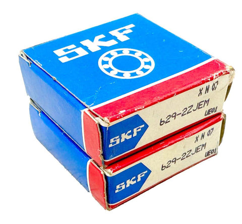 (Lot Of 2) SKF 629-2ZJEM Bearing Bore 9mm