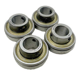 (Lot of 4) UN SB202-10 Crowned Ball Bearing 5/8" 40mm 12mm