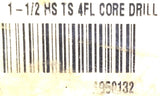 Pro-Cut Cutting Tool AG50-132 Core Drill Bit 1-1/2" HS TS 4FL