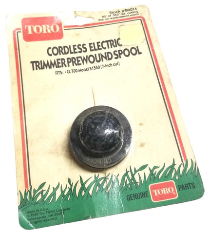 Toro 51500 Cordless Electric Trimmer Pre-wound Spool 7" Cut (Lot of 2)