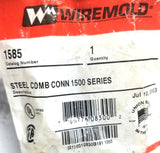 Wiremold 1585 Combination Connector Steel 1500 Ser (Lot of 4)