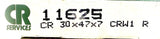 (Lot Of 2) Chicago Rawhide 11625 Oil Seal 30x47x7 CRW1