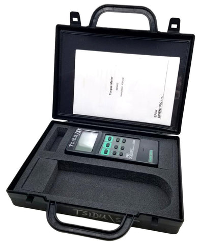 Sper Scientific 840062 Torque Meter W/ Case