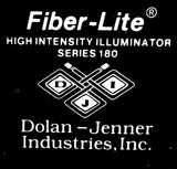 Dolan-Jenner Fiber-Lite 180 High Intensity Illuminator 110/120 VAC 50/60Hz 200W