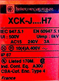 Telemecanique XCK-J5970H7 Safety Limit Switch 500V 6kV 3A