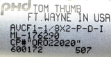 PHD Tom Thumb AVCF1-1/8x2-P-D-I Pneumatic Air Cylinder Stainless Steel 150PMax