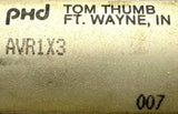 PHD Tom Thumb AVR1X3 Pneumatic Air Cylinder Stainless Steel 1" Bore 3" Stroke
