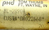 PHD ML-28904 Pneumatic Air Cylinder Stainless Steel 2" Stroke