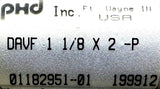 PHD Tom Thumb DAVF1-1/8X2-P Pneumatic Air Cylinder Stainless Steel 150PMax