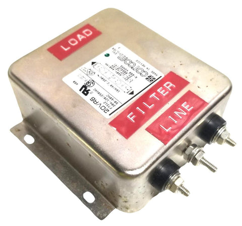 Corcom F7312 Power Line Filter 20A 120-250VAC 50-60Hz 20VR6