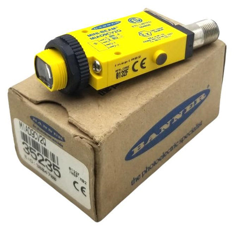 Banner MIAD9CV2Q Mini Beam Sensor 35235