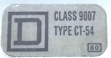 Square-D C54K Limit Switch C054 Type 6P Series A Class 9007