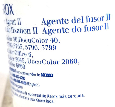 Xerox 8R3993 Fuser Agent II DocuColor 30, DocuColor 40, 5750, 5760, 57