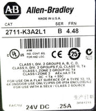 Allen-Bradley 2711-K3A2L1 Panel View 300 Ser-B FRN-4.48 24VDC 0.25A