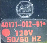 Allen-Bradley 800T-FXP16-D4 Push Button Red 120V 50-60Hz W/ Emergency Stop Plate