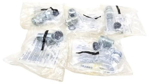 Cooper Crouse Hinds CGB192 CG Series Fittings Installation (Lot of 5)