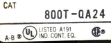 Allen-Bradley 800T-QA24 Push Button Ser-T 24V AC-DC Lamp-757 NEMA Type 4, 3
