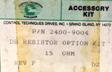 Control 2400-9004 DB Resistor Option Kit Rev-F 15OHM D2