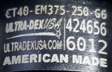 ULTRA-DEX CT40-EM375-250-G6 Tool Holder 424656 6012