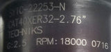 TECHNIKS SYIC-22253-N Tool Holder CAT40xER32-2.76" RPM: 18000 0716 G:2.5