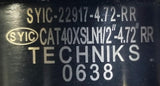 Techniks SYIC-22917-4.72-R Tool Holder CAT40XSLN1/2"-4.72" RR 0638