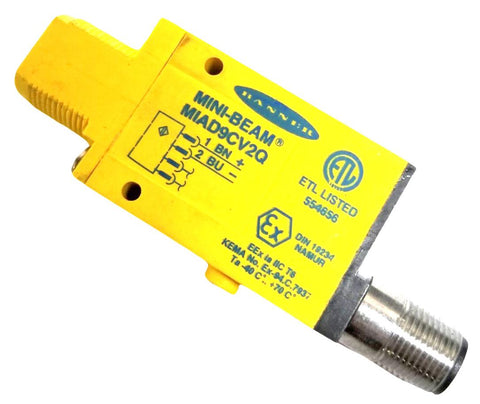 Sensor Mini Beam Banner MIAD9CV2Q Mini Beam Sensor