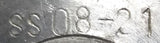 Unbranded SS08-21 Sprocket Keyed 21 Teeth (Lot of 5)