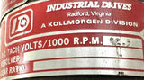 Kollmorgen Industrial Indexing Drives TTB2-2952-3141-C Servo Motor THA 1-D