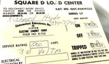 Square D QOC40MW225 Load Center Ser-L7 K-753 C22F5761