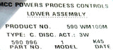 MCC Powers Process Controls 590-WM100M Temperature Regulating Valve No. 11