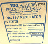 MCC Powers Process Controls 590-WM100M Temperature Regulating Valve No. 11