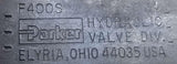 Parker F400S Hydraulic Valve 5000psi 345bar Max 5GPM 19LPM