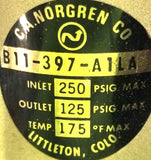 C.A.Norgren B11-397-A1LA  Air Regulator Filter W/ F45-301A0DA W/ Gauge 5796-50