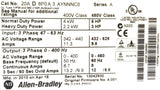 Allen-Bradley 20AD8P0A0AYNNNC0 PowerFlex 70 AC Drive 400-480V 3PH 3-5HP