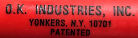 Utensile OK Industries ST 100-30 Per Taglio E Spelatura Cavi 30 GA (0,25 Mm), Manico Rosso
