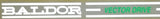 Baldor ZD18H202-E Vector Drive VE0902B00 230VAC 3PH 50-60Hz In 0-500Hz Out