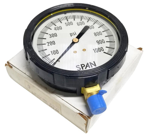 SPAN LFS310-1000-PSI-G Liquid Filled Gauge 1541202 0-1000 03-0016-T