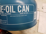EAGLE M-2 1/2 Blue Kerosine-Oil Can 2-1/4 U.S. Gal. Galvanized Steel