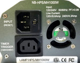 Nanolux NB-HPS/MH1000W Flip Ballast Input 120-240V 50-60Hz
