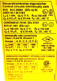 Turck MS1-22EX0-R Switching-Amplifier 90-132VAC 48-62Hz