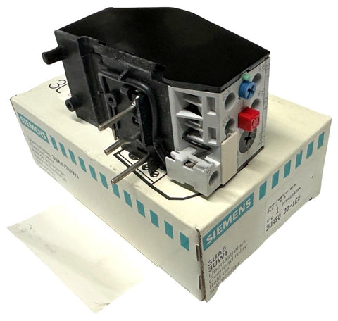 Siemens 3UA50 00-1E Overload Relay 3UA5 2.5-4A 600VAC Class 10A