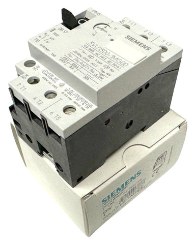 Siemens 3VU1300-1MG00 Circuit Breaker 6A VDE 0660 IEC 947-2 IEC 947-4-7