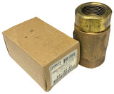 Conbraco 60-105-01 Ball-Cone Check Valve 1" F x 1" F